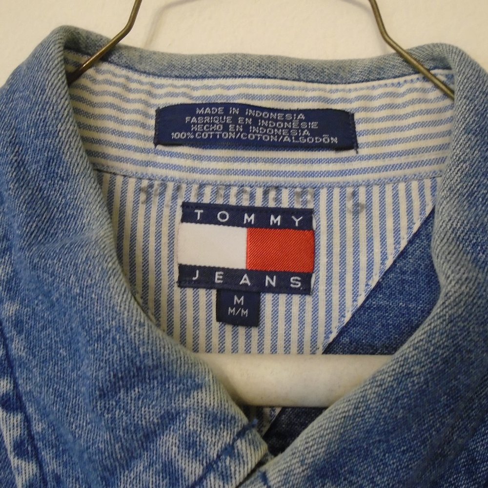 Tommy Hilfiger men's jeans shirt size M - Picture 5 of 5